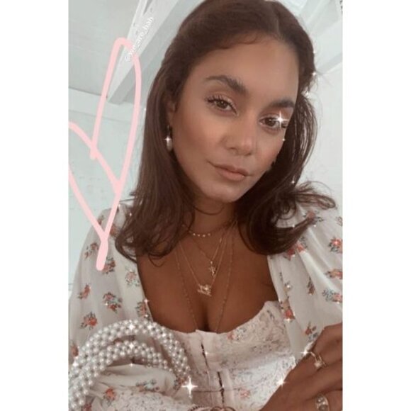 We Are HAH Maiden Memphis Corset Midi Dress in Almond Milk Cottagecore sz Large - Picture 11 of 14